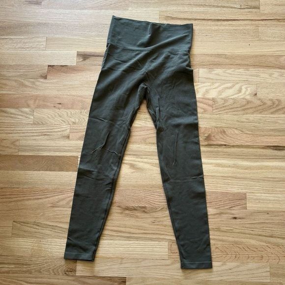 Blissful Benefits By Warner's Legging Seamless army green‎ small medium stretch - Picture 3 of 4